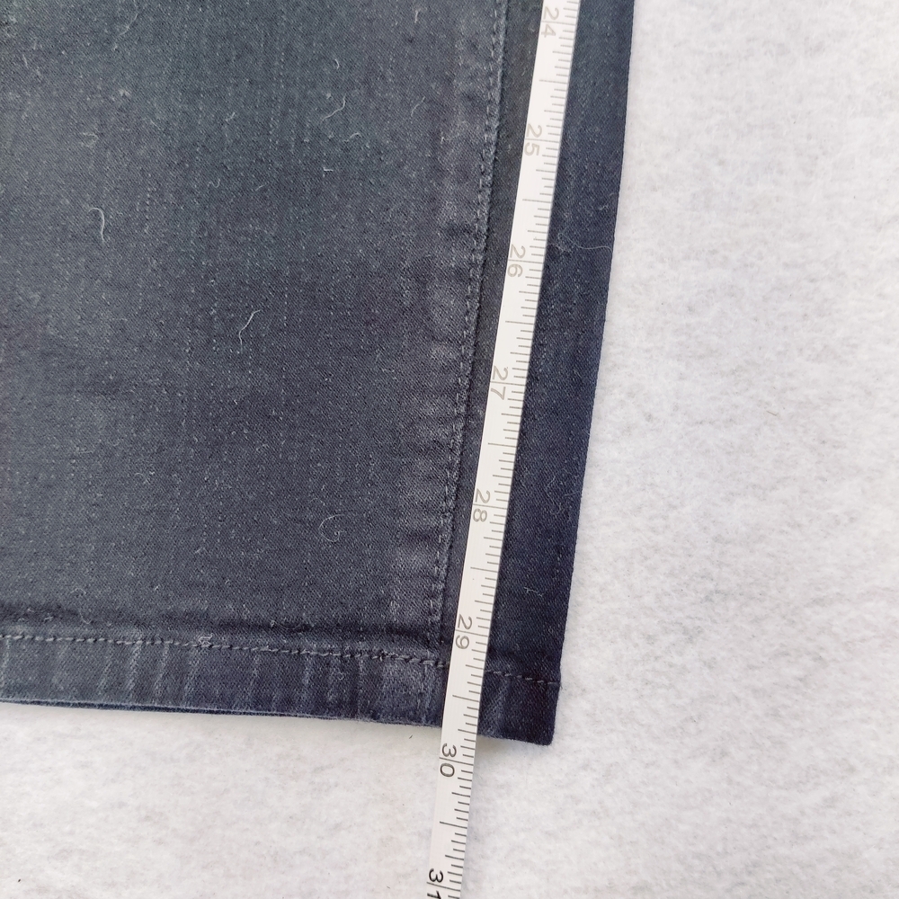 NYDJ Legging Jeans Size 6 Black Stretch Made in USA Jegging Pants Women's M - Picture 10 of 14